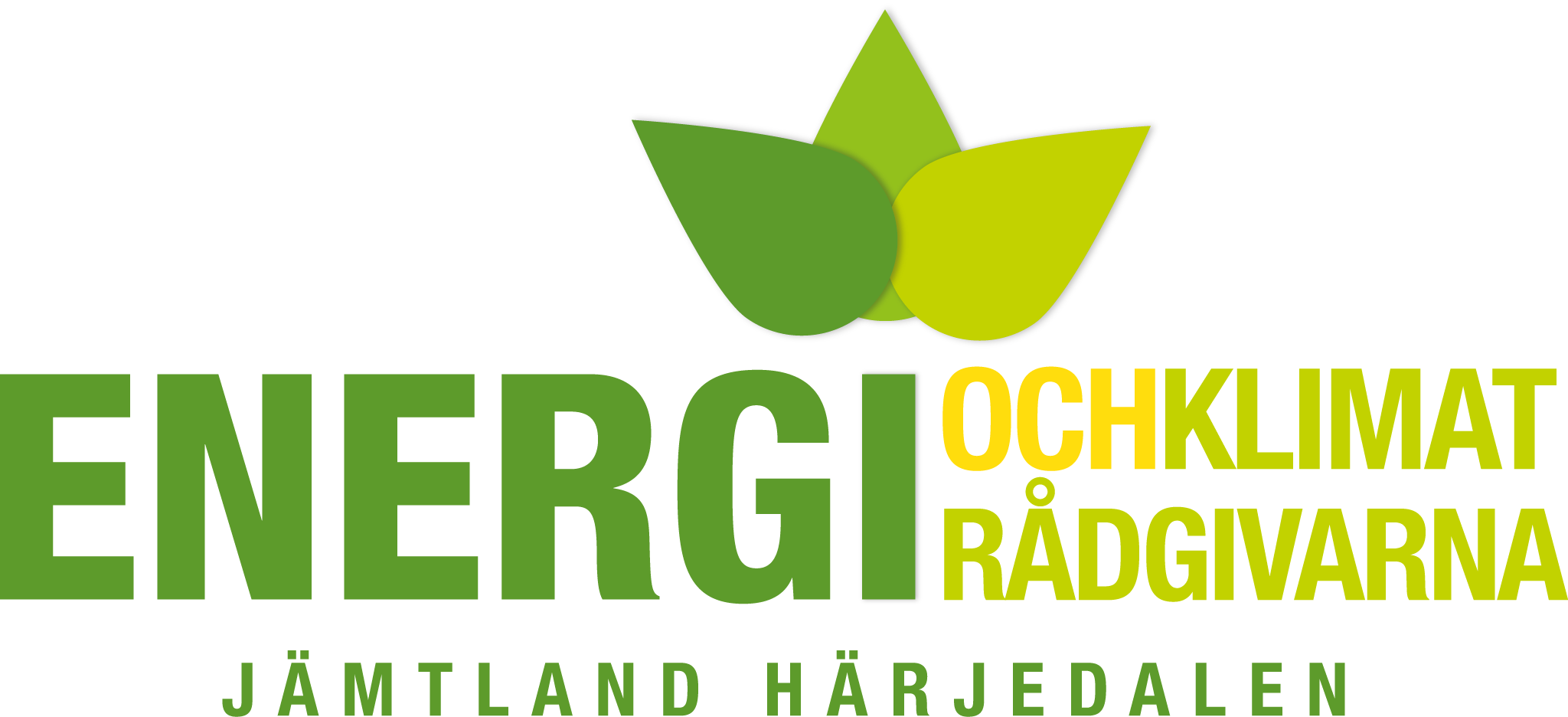 Logotyp: Energi och klimat rådgivarna Jämtland Härjedalen.